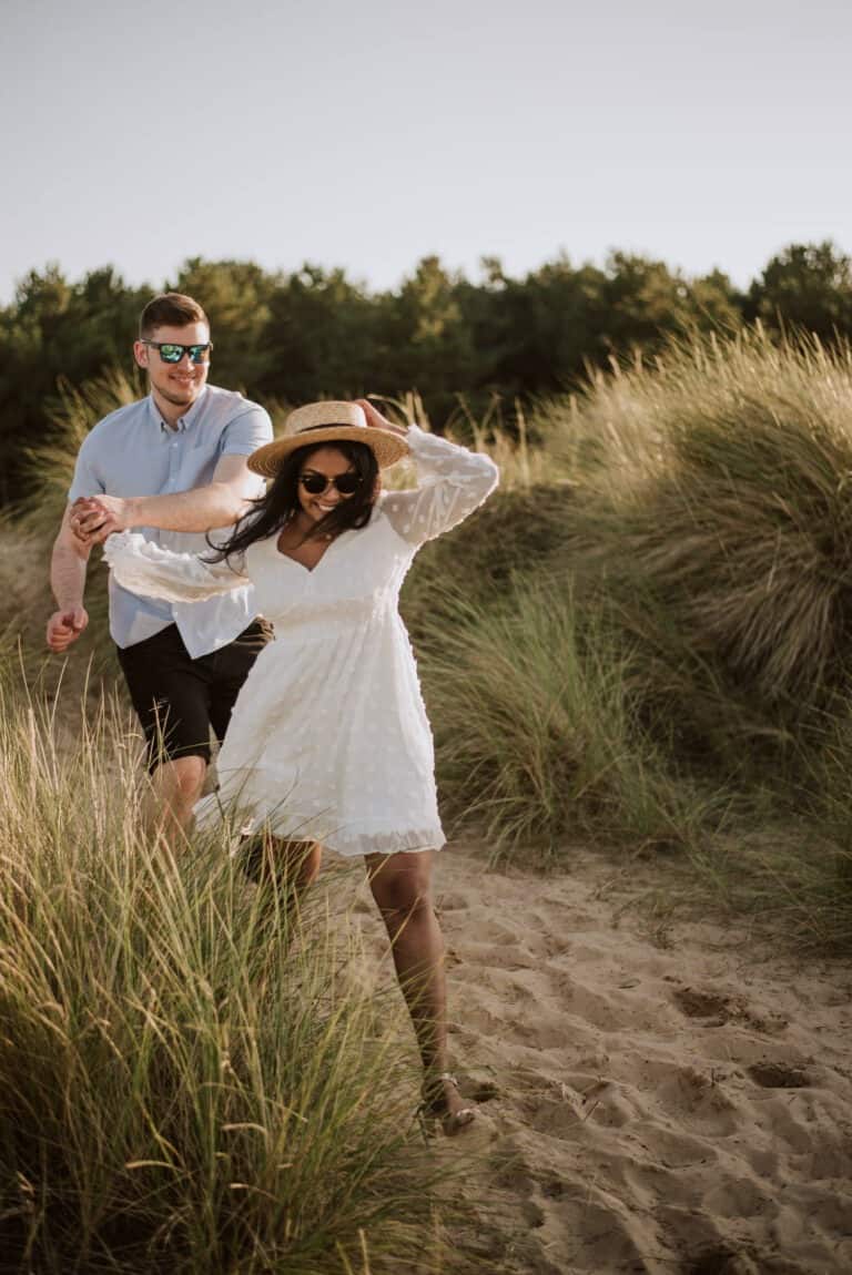 Beach Couple Shoot | Norfolk Wedding Photographer