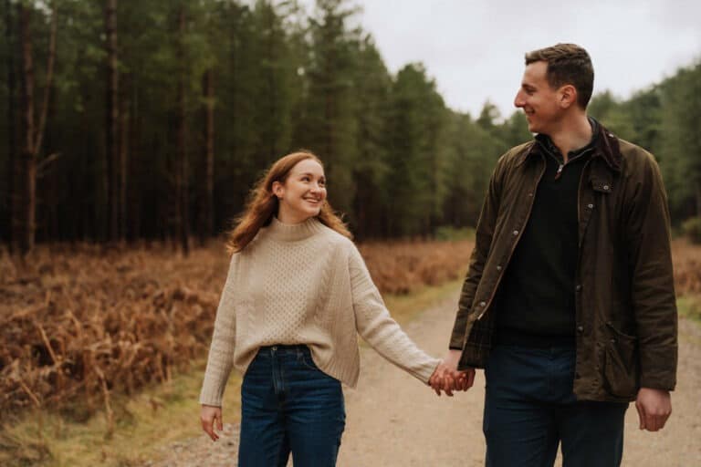 Norfolk Woodland Couple Shoot | Norfolk Wedding Photographer